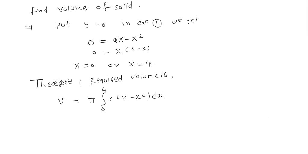Solved the area enclosed by one loop of the curve y 4 x 4 x is
