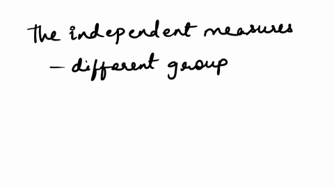 an-independent-measures-study-uses-____-a-a-different-group-of-participants-for-each-of-the-treatment-conditions-being-compared-b-one-individual-to-study-andestimate-population-parameters-c-14927