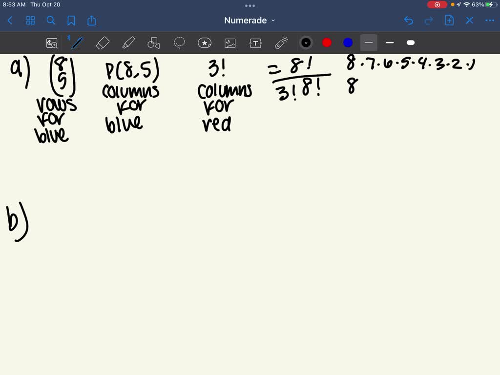 SOLVED We are given eight rooks, five of which are red and three of