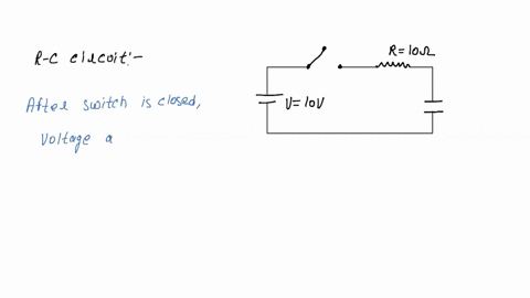 11_-an-rc-circuit-is-shown-below-initially-the-switch-is-open-and-the-capacitor-has-no-charge-at-time-t0the-switch-is-closed-what-is-the-voltage-across-the-capacitor-immediately-after-the-sw-52785