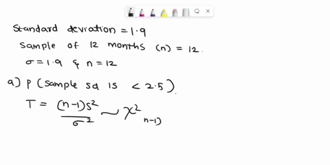 monthly-rates-of-return-on-the-shares-of-_-particular-common-stock-are-independent-of-one-another-and-normally-distributed-with-standard-deviation-of-19-sample-of-12-months-is-taken-find-the-82106