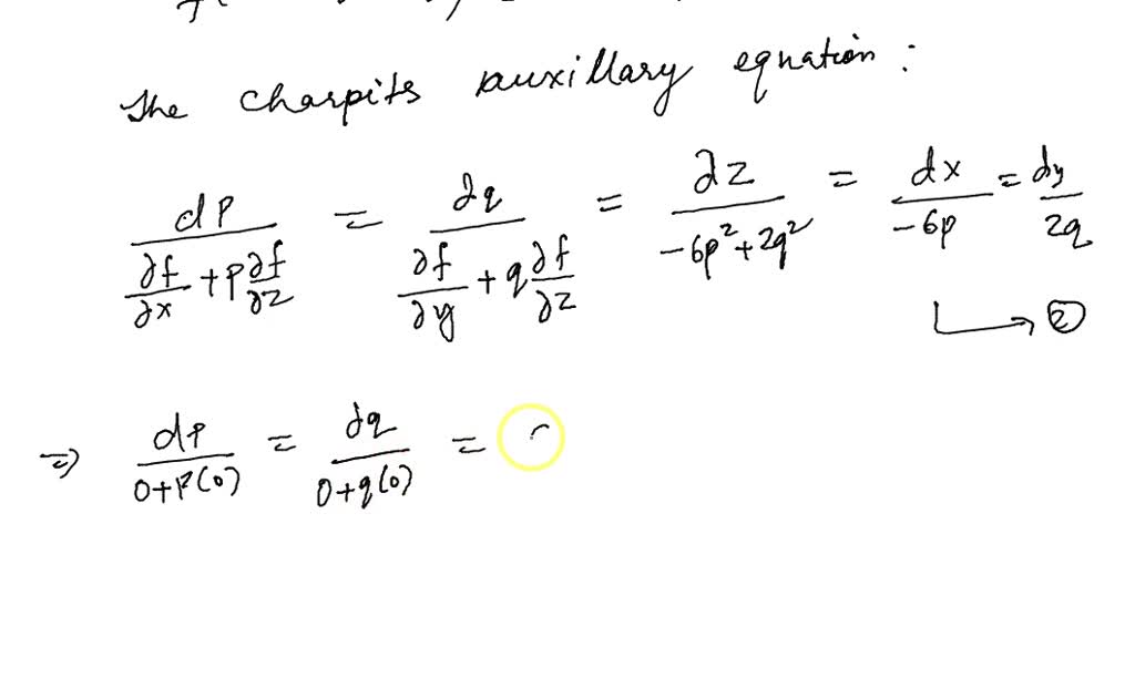 Solved Find The Complete Integral Of Y Xqy Px P Q2 6187