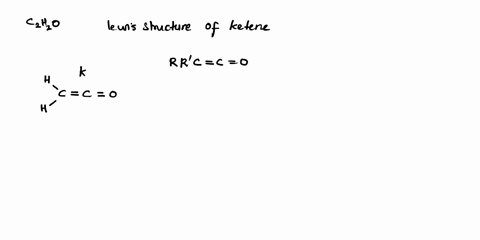 draw-the-lewis-structure-of-ketene-leftmathrmc_2-mathrmh_2-mathrmoright-and-describe-the-hybridiza-8-87237