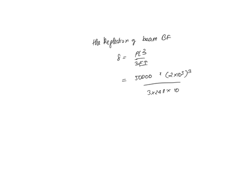 problem-360-points-two-cantilever-beams-ad-and-bf-of-equal-flexural-rigidity-ei241012nmmshown-in-the-following-figureare-interconnected-by-a-taut-steel-rod-dce200-gprod-dc-is-5000-mm-long-an-69275