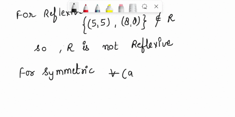 q-1-a-for-the-relation-66-67-68-76-77-78-on-the-set-5678-decide-whether-it-is-reflexive-symmetric-and-transitive-o-not-b-for-relation-r-ab-ab-a-la-bl-is-divisible-by-4-on-set-a-x-z0x-12-dete-65905