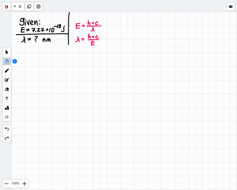 what-is-the-wavelength-in-nm-of-a-photon-if-the-energy-is-the-following