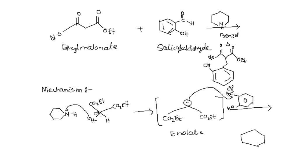 SOLVED Draw A Detailed Mechanism Using Curved Arrow Notation for The 