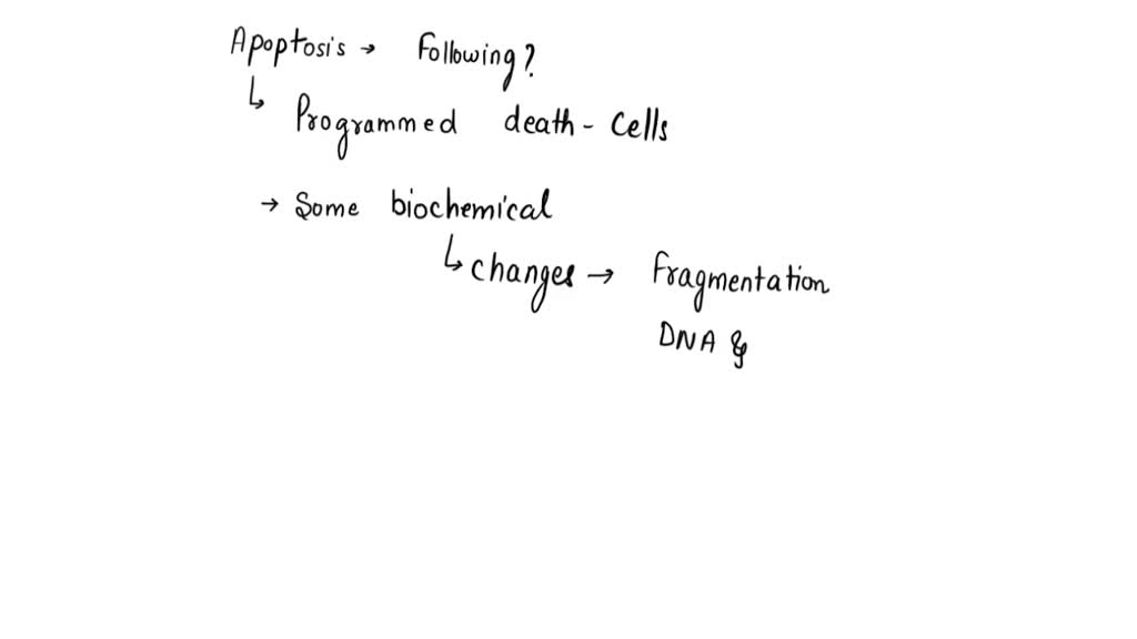 SOLVED: Apoptosis involves all but which of the following? (A