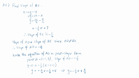 question-3-in-the-diagram-below-a-15b-2-6-c-and-d-are-the-vertices-of-parallelogram-abcd-vertex-d-lies-on-the-axis_-the-equation-of-bc-is-x-2y-14-b-2-6-a-15-3-31-determine-the-equation-of-li-45484