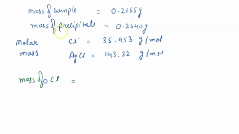 a-02165-g-sample-from-a-powder-containing-an-unknown-composition-of-chloride-was-dissolved-in-dilute-hno3-an-excess-of-01-m-agno3-was-added-to-the-solution-slowly-to-form-a-precipitate-after-68717