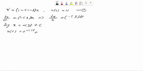 in-each-of-problems-7-through-10-find-the-solution-of-the-given-initial-value-problem-draw-component-plots-of-the-solution-and-describe-the-behavior-of-the-solution-as-t-infinity-9-x1-5-1-3x-93153