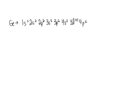 what-is-the-electron-configuration-of-ge5