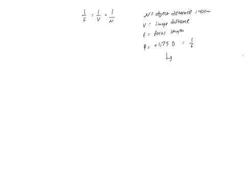an-object-is-located-40cm-away-from-a-lens-if-the-object-has-a-power-lf-175d-with-what-veregence-will-the-light-leave-the-lens