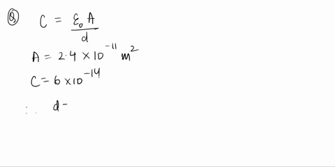 a-1-megabit-computer-memory-chip-contains-many-60-1014-f-capacitors-each-capacitor-has-a-plate-area-of-24-1011-m2-determine-the-plate-separation-of-such-a-capacitor-assume-a-parallel-plate-c-56688