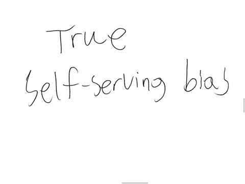 research-on-the-self-serving-bias-reveals-that-we-dont-skew-estimates-in-our-favor-when-there-is-nothing-at-stake-select-one-true-false-42943