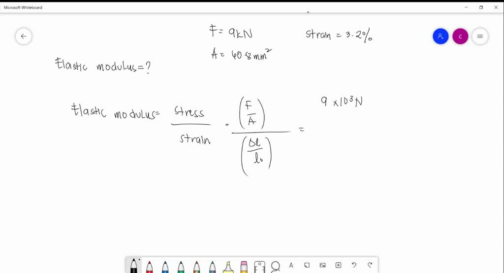 SOLVED: Calculate the modulus of elasticity of the subgrade in MPa, if ...