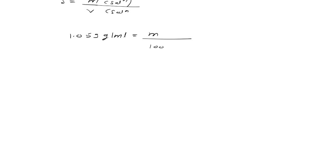 SOLVED: Calculate the molarity of (H2SO4) with density (1.83g/cm3) and ...