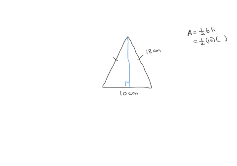 given-that-a-10-cm-and-b-13-cm-work-out-the-area-of-the-triangle-the-diagram-is-not-drawn-accurately-40721