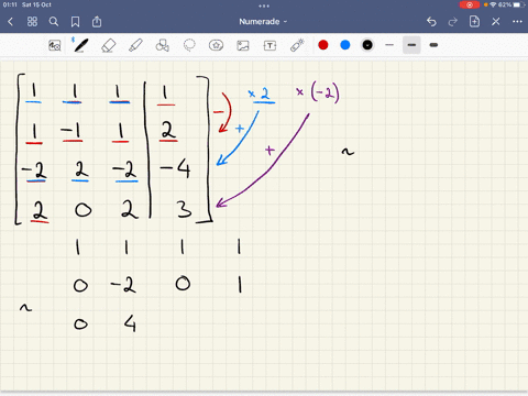 consider-the-following-system-of-equations-x1-x2-x3-1-x1-x2-x3-2-2x1-2x2-2x3-4-2x1-2x3-3-write-the-system-of-equations-in-augmented-matrix-form-and-bring-to-reduced-row-echelon-form-through-39806