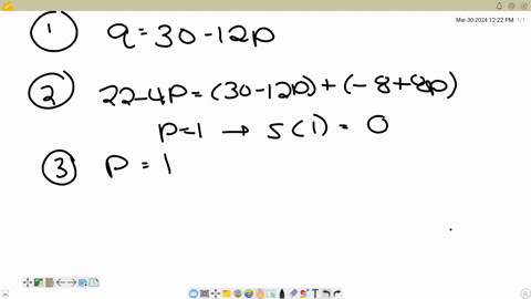 the-dominant-firms-total-cost-function-is-tcq-q-the-dominant-firm-has-a-constant-marginal-cost-mcq-1-for-all-q-o-it-also-has-a-constant-average-cost-acq-1-for-all-q-0-the-market-demand-is-given-by-qm