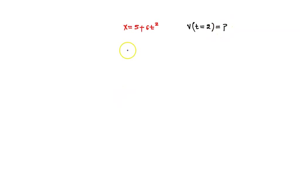 Solved A Particle Is Moving Along The X Axis The Position Of The Particle At Any Instant Is 