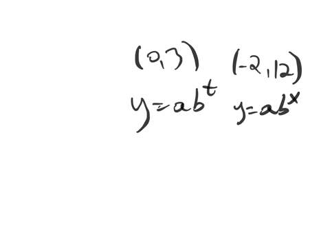 find-the-formula-for-the-exponential-function-fx-whose-graph-passes-through-the-points-03-and-212
