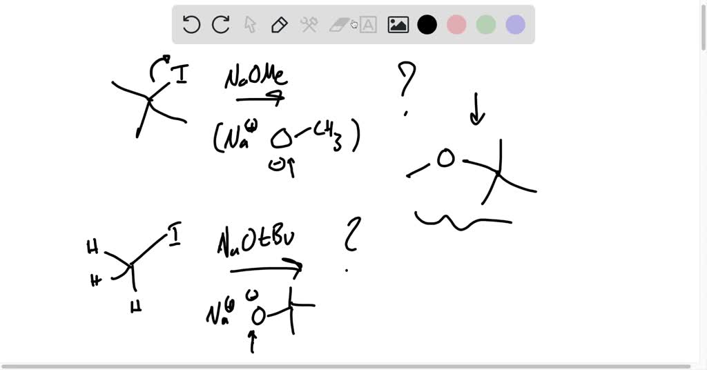 SOLVED: Below are two potential methods for preparing the same ether ...