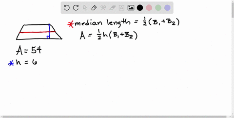 a-trapezoid-has-area-54-and-height-6-how-long-is-its-median-2-04737