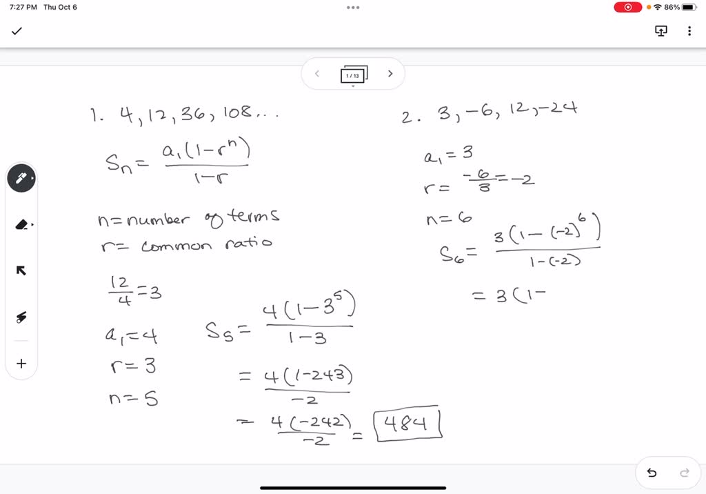 Solved Pahelp Po Thank You Activity 11 Sum Of Terms In A Geometric