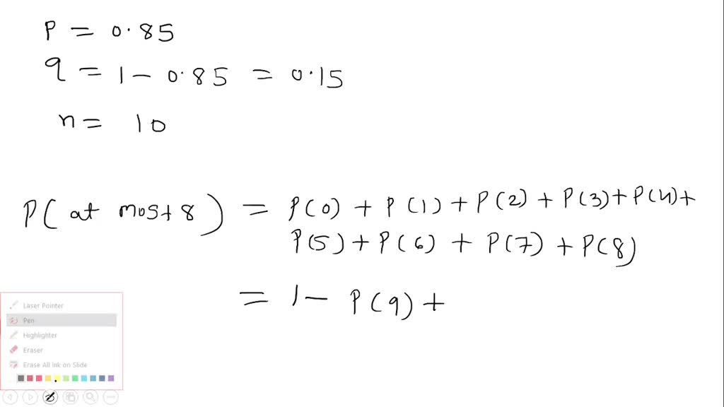 SOLVED A basketball player traditionally makes 85 of her free throws