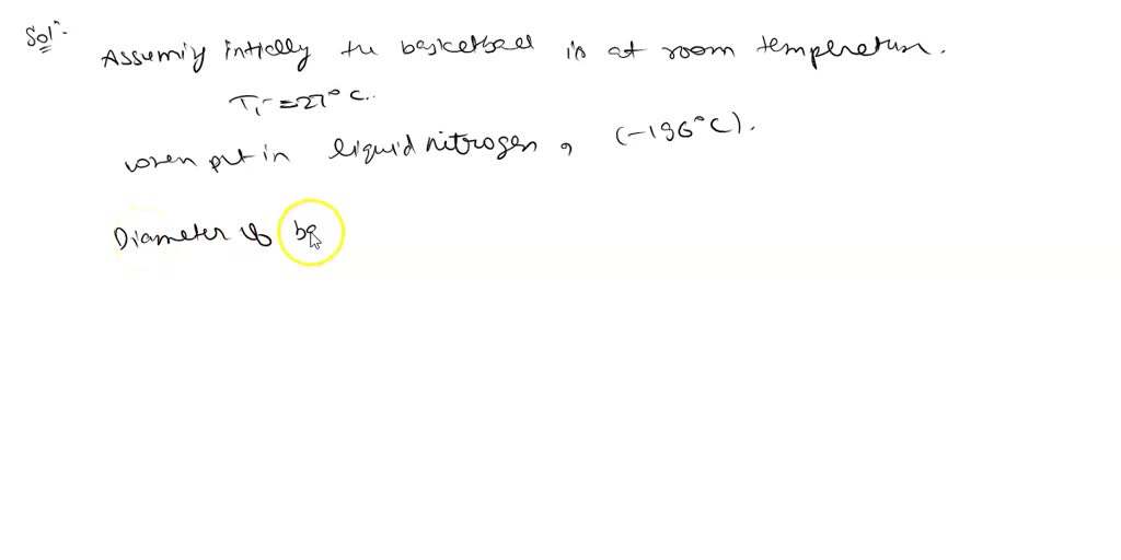 SOLVED What happens when you put a basketball in Liquid Nitrogen
