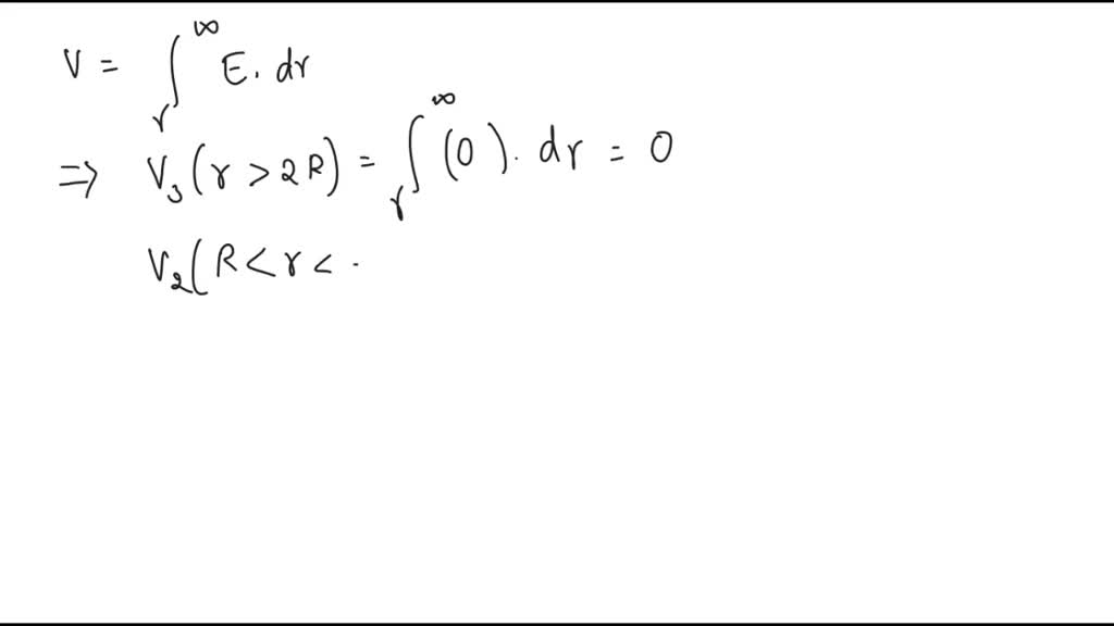 SOLVED A metal sphere with radius "R" is supported on an insulating