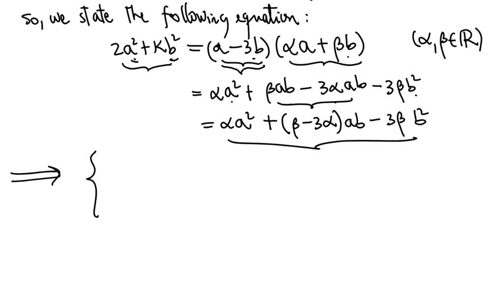 Find the value of k for which a - 3b is a factor of a^4 - 7a^2b^2 + kb ...