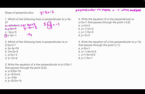 slope-of-perpendiculars-1-which-of-the-following-lines-is-perpendicular-to-y5x-2-a-10x-2y5-b-y-5x-1-c-5x-y5-d-x-5y-1-2-which-of-the-following-lines-is-perpendicular-to-y-23x4-a-6x-4y24-b-2x3-74573