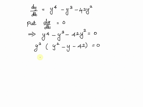 point-the-function-yt-satisfies-the-differential-equation-dy-y-y-42y2-dt-list-the-distinct-constant-solutions-y-cto-the-differential-equation-in-ascending-order-if-there-are-fewer-than-four-78353