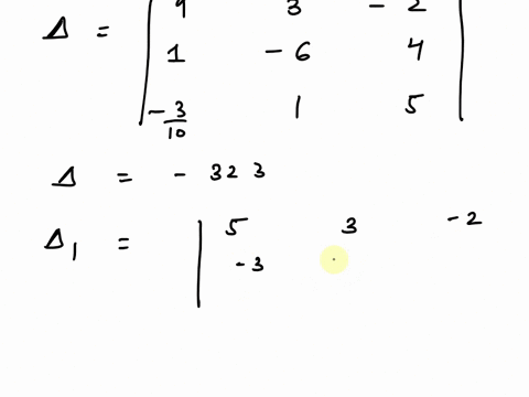 3-hand-solve-the-following-set-of-linear-algebraic-equations-using-cramer-s-rule-9x-3y-2z-5-x-6y-4z-3-03x-y-sz-6-60414