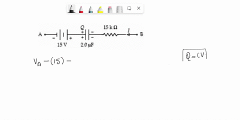 question-12-notyet-answered-marked-out-of-150-flag-question-determine-the-potential-difference-va-_-vb-in-the-circuit-segment-shown-below-when-i-10-ma-and-q-50-hc_-i5kq-hf__-i5v-20-uf-select-48496
