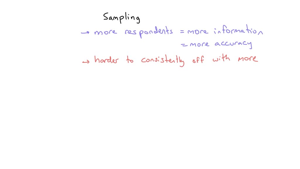 SOLVED QUESTION 4 of 10 One survey has 3 respondents, and another 100