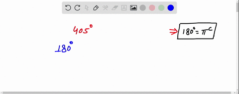 405-degrees-to-radians-in-terms-of-pi-39035