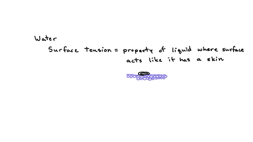 SOLVED What causes surface tension in water? London Dispersion Forces