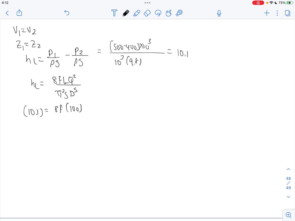 SOLVED: Use PIPE-FLO to model a straight horizontal run of 100ft of 1 ...