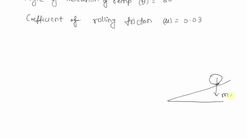 a-solid-sphere-with-a-radius-of-15-cm-and-a-mass-of-7-kg-rolls-without-slipping-down-a-60-ramp-the-coefficient-of-rolling-friction-between-the-sphere-and-the-ramp-is-003-what-is-the-magnitud-24199