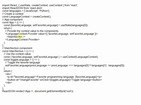 please-help-as-fast-as-possible-thank-you-igintheme-front-end-challenge-import-react-usestate-from-react-import-reactdom-from-react-dom-3-4-const-languagesjavascriptpythonl-5-v-class-app-ext-50891