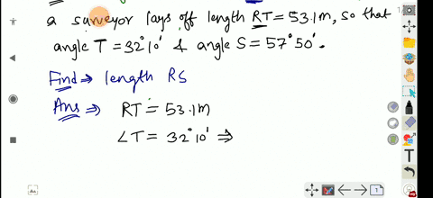 to-find-the-distance-r-s-across-a-lake-a-surveyor-lays-off-r-t531-meters-with-angle-t32circ-10prime-94806