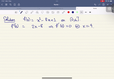 question-25-of-61-attempt-1-find-the-absolute-maximum-value-and-absolute-value-of-the-function-fx-x2-8x-on-the-interval-0_6-give-exact-answers-use-symbolic-notation-and-fractions-where-neede-73072