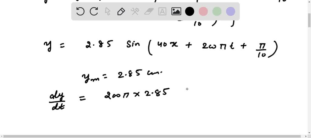 SOLVED: 'If two waves and Yz) move in the opposite direction and ...