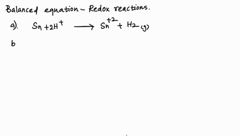balance-the-following-redox-equations-all-occur-in-acid-solution-a-mathrmsnmathrmsmathrmhmathrmaq-lo-81436
