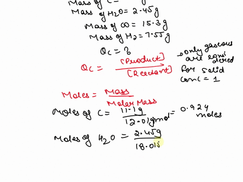 consider-the-equilibrium-system-described-by-the-chemical-reaction-below-calculate-the-value-of-qc-for-the-initial-set-reaction-conditions-in-250-l-container-111-g-c-245-g-h2o-153-g-co-and-7-65208