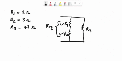 a-three-resistor-circuit-is-shown-in-the-figure-below-the-values-ofthe-resistors-shown-are-as-follows-r1-2-ohms-r2-3-ohms-and-r3-47-ohms-what-is-the-equivalent-resistance-req-for-this-circui-58841