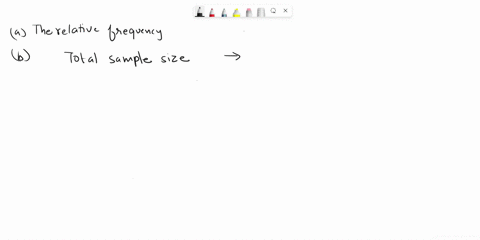 a-partial-relative-frequency-distribution-is-given-a-what-is-the-relative-frequency-of-class-d-to-2-decimals-class-relative-frequency-a-014-b-064-c-003-d-b-the-total-sample-size-is-900-what-74502